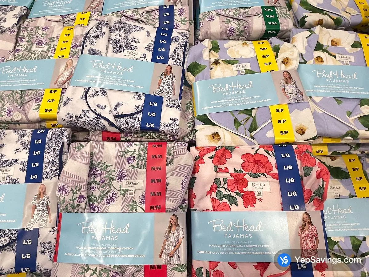 Costco A BEDHEAD PAJAMAS 2PC NOTCH COLLAR SET + LADIES SIZES S - XL - Canada (ITM 8418000)
