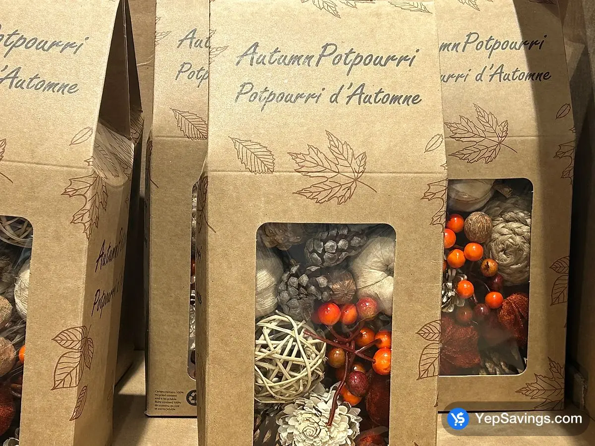 Costco HOLIDAY POTPOURRI BAG CINNAMON SCENTED ASSORTED - Canada (ITM 2060220)