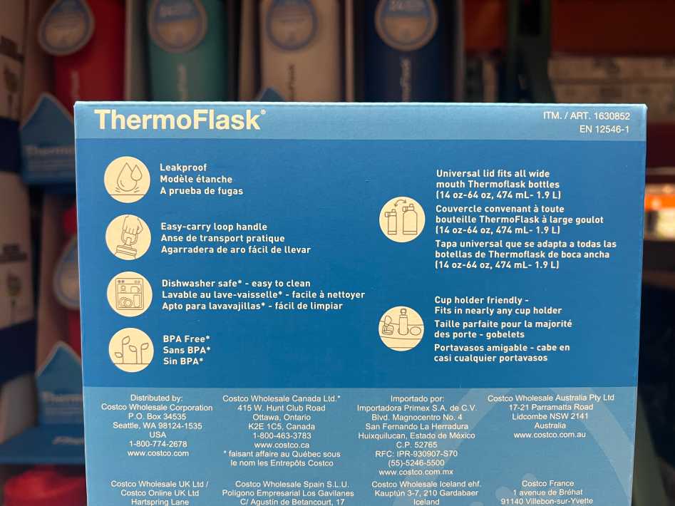 Costco THERMOFLASK WATER BOTTLES PACK OF 2 - Canada (ITM 1630852)