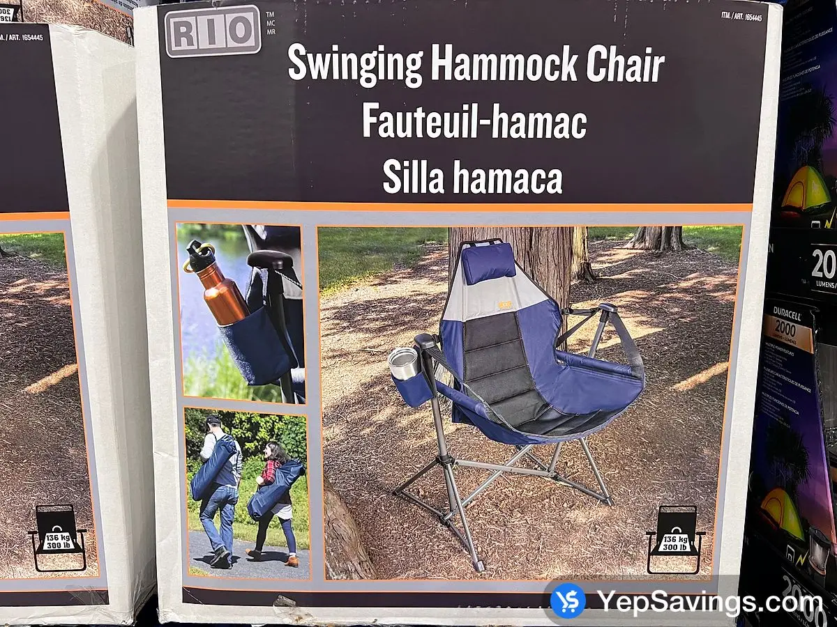 Costco RIO SWINGING HAMMOCK CHAIR CARRY BAG INCLUDED - Canada (ITM 1654445)