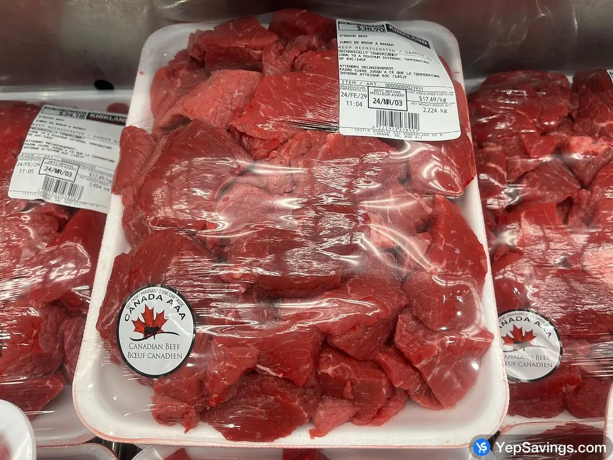 Stewing Beef    ITM 21931 at Costco