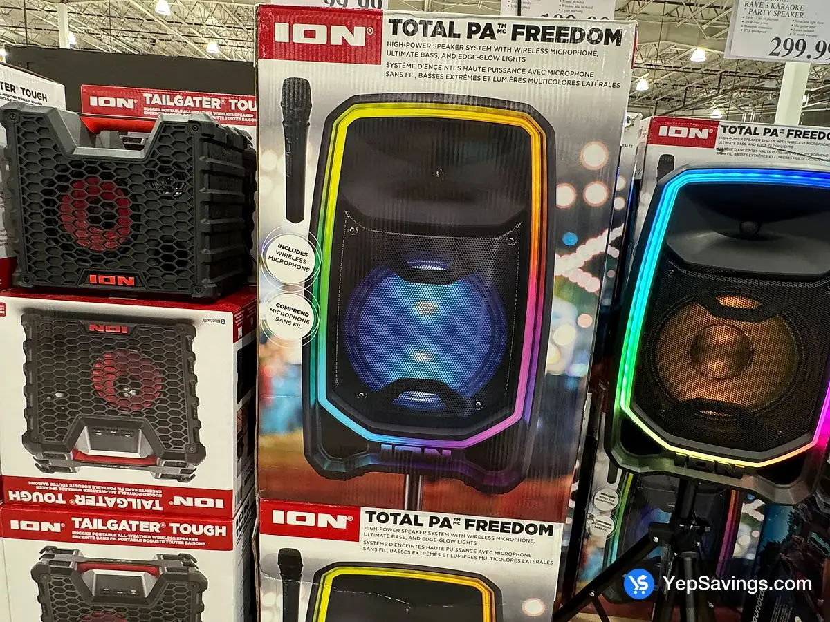 ION TAILGATER TOUGH SPEAKER ITM 1793338 at Costco