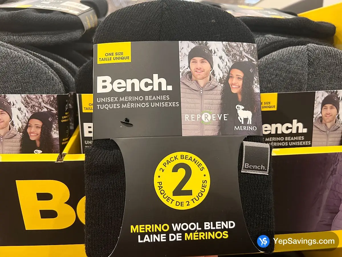 Costco BENCH BEANIE 2PK ONE SIZE - Canada (ITM 1810033)