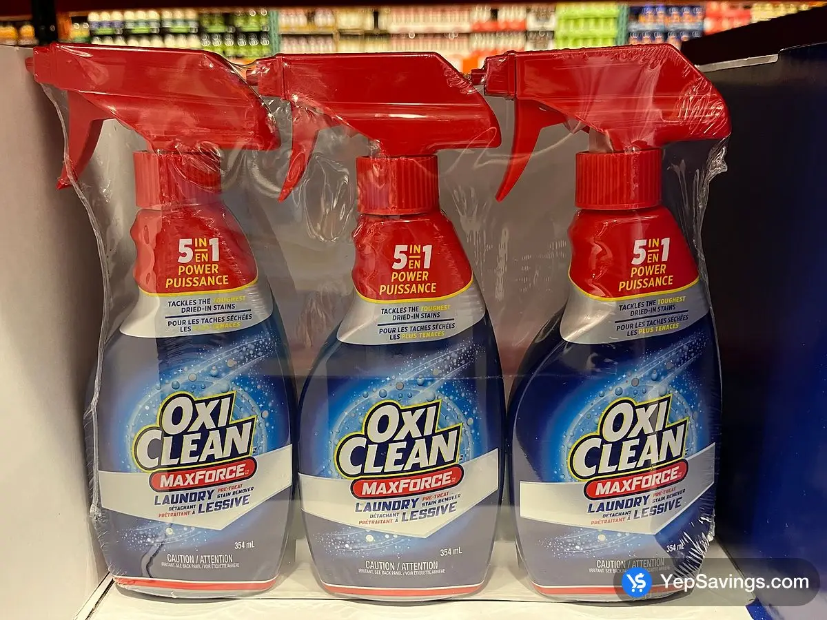 OXI CLEAN MAX STAIN REMOVER 3 x 354 mL ITM 1332651 at Costco