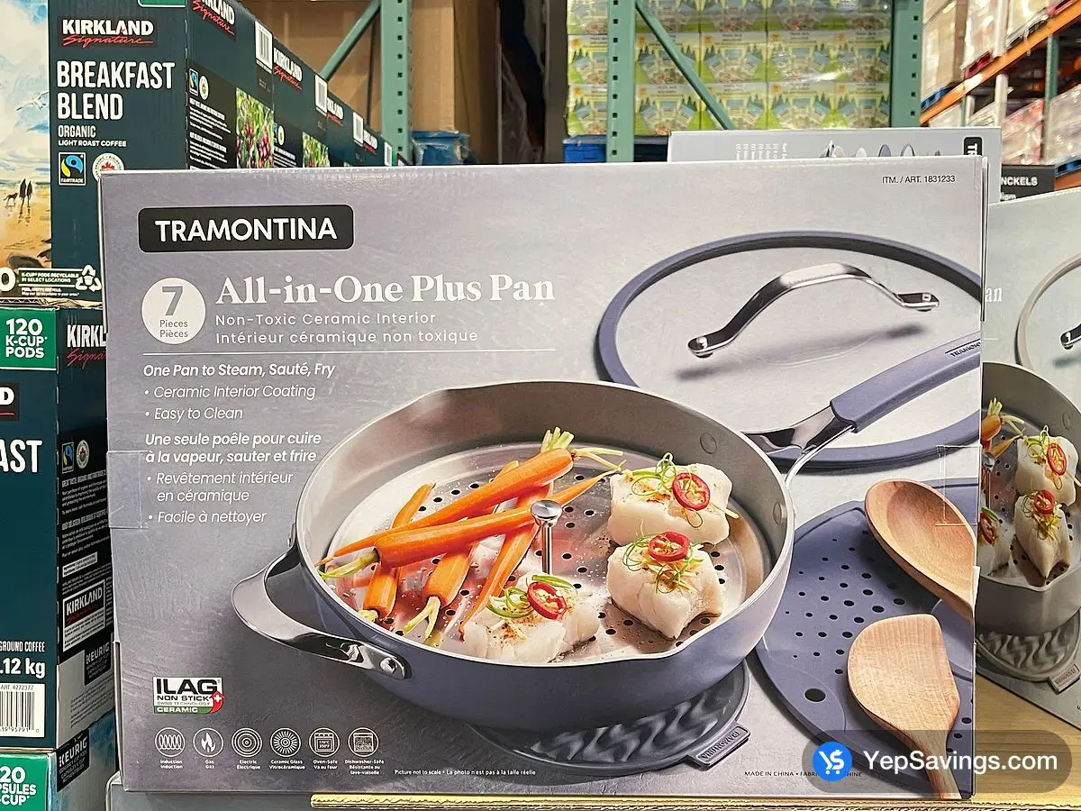 Costco TRAMONTINA ALL IN ONE PLUS PAN 7 PIECES - Canada (ITM 1831233)