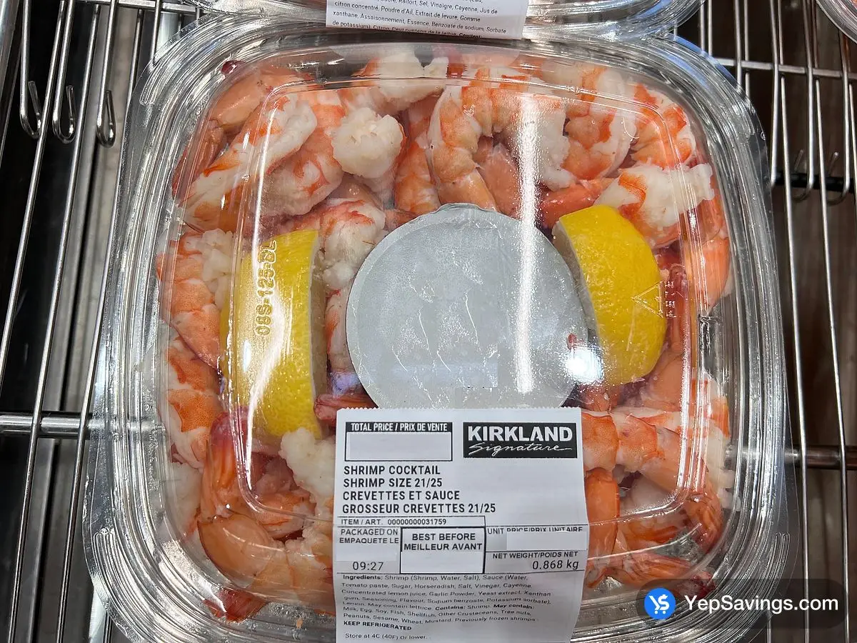 Costco SHRIMP COCKTAIL - Canada (ITM 31759)
