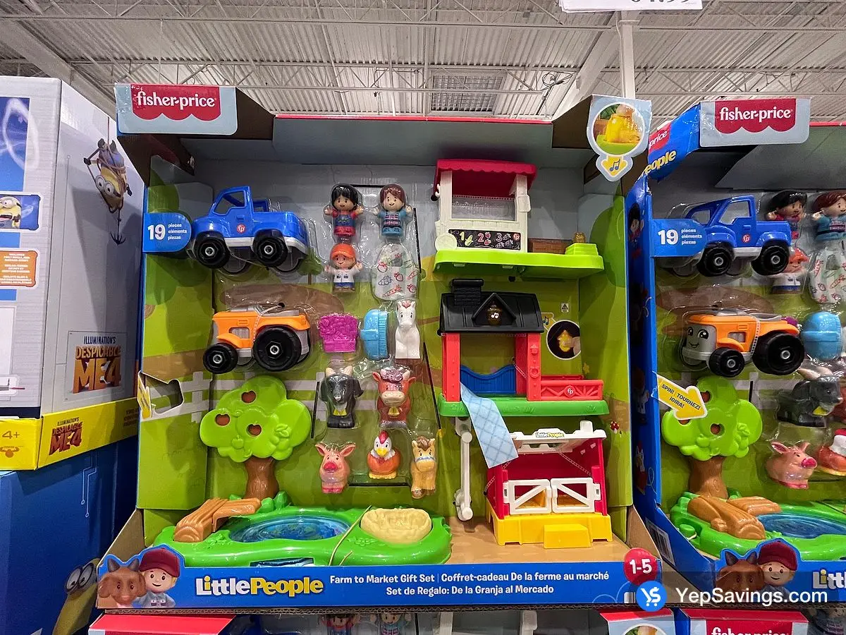 Costco FISHER PRICE LITTLE PEOPLE FARM TO MARKET BUNDLE - Canada (ITM 1784865)