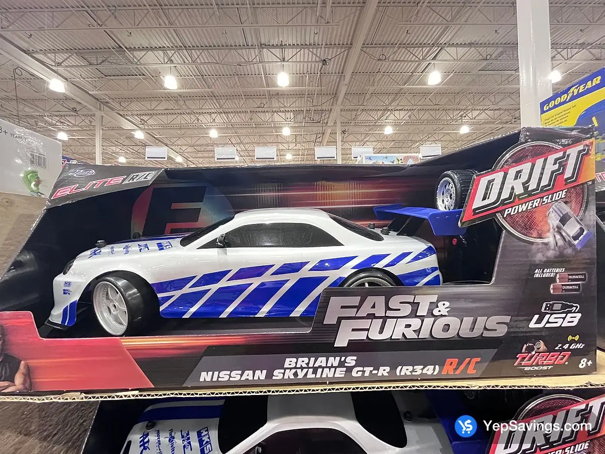 Costco FAST & FURIOUS DRIFT R/C NISSAN SKYLINE - Canada (ITM 2400333)