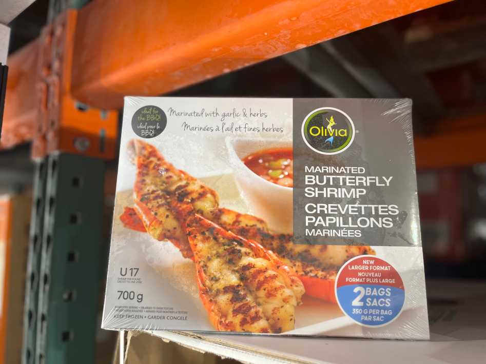 OLIVIA BUTTERFLY SHRIMP 700 g ITM 2151330 at Costco
