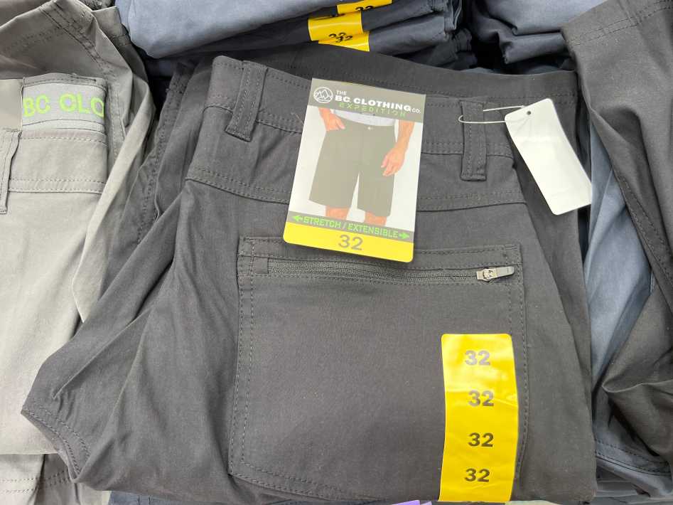 BC CLOTHING BC TECH SHORT +MENS SIZES 30-40 ITM 1376443 at Costco