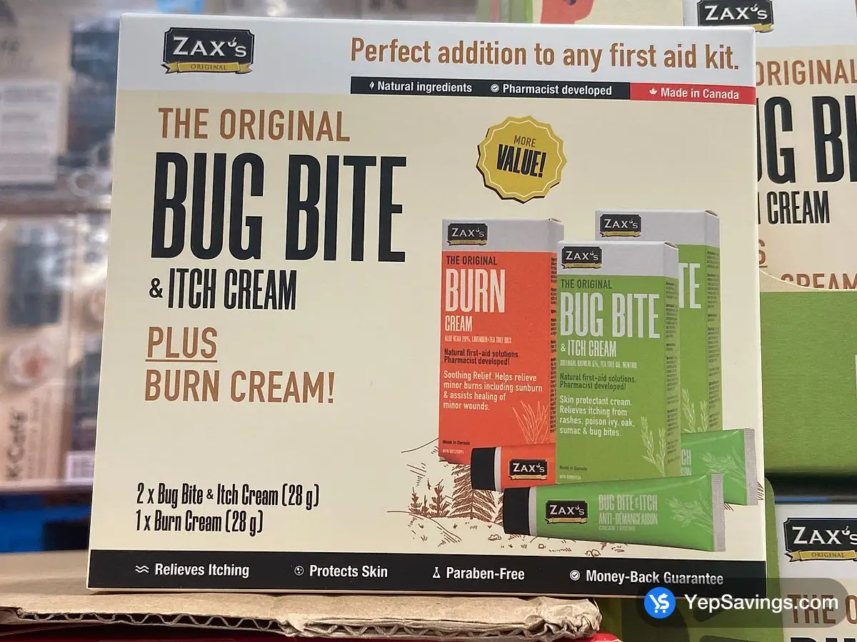 Costco ZAX'S CREAM - COMBO PACK 2 x 28 g +28 g - Canada (ITM 4564565)