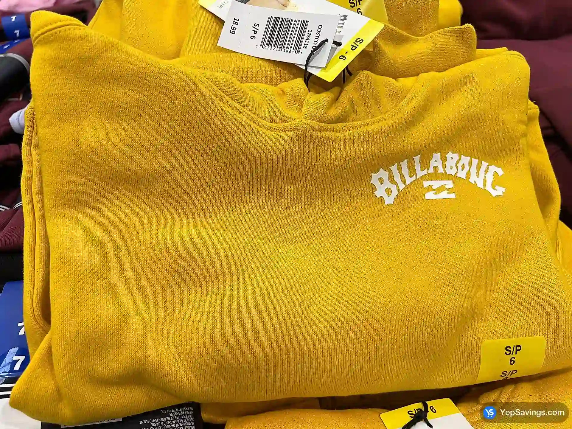 Costco BILLABONG HOODIE KIDS SIZES S - XXL - Canada (ITM 1754118)
