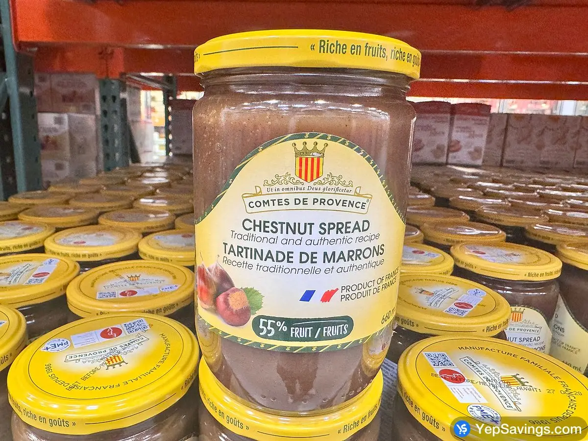 Costco LES COMTES DE PROVENCE CHESTNUT SPREAD 660 mL - Canada (ITM 9735500)