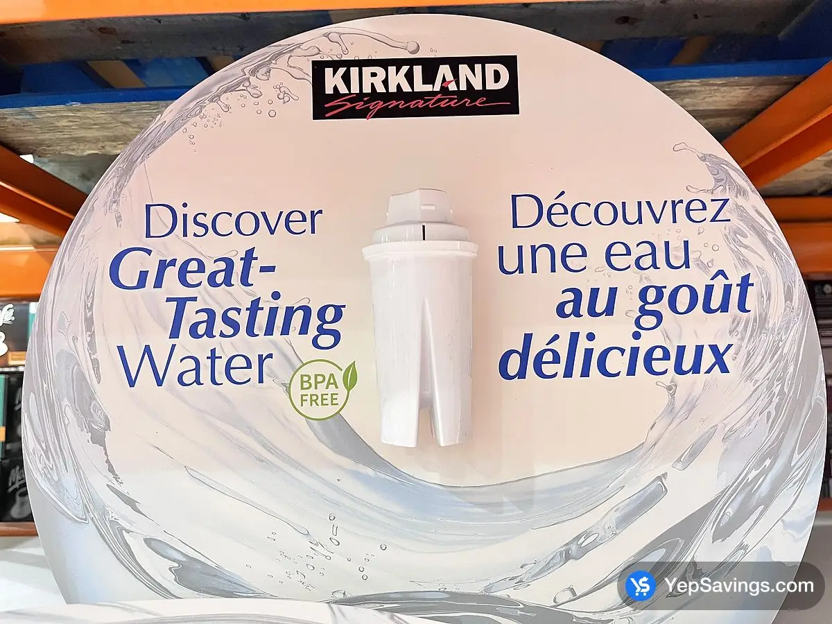 Costco KIRKLAND SIGNATURE WATER FILTER CARTRIDGE PACK OF 10 - Canada (ITM 1276702)