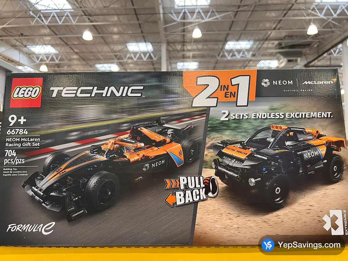 Costco LEGO TECHNIC MCLAREN RACING CO - PACK 66784 - Canada (ITM 2500444)