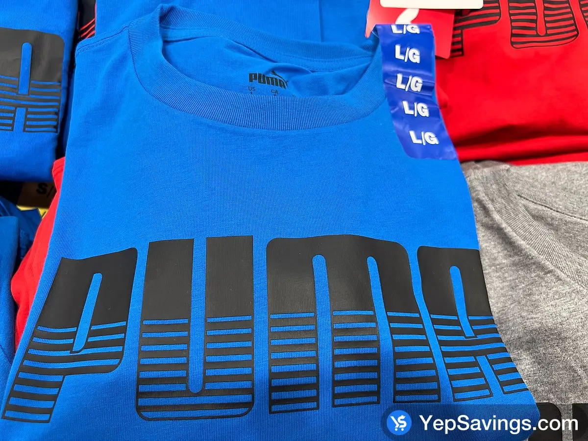 Costco PUMA T - SHIRT + MENS SIZES S - XXL - Canada (ITM 1676410)
