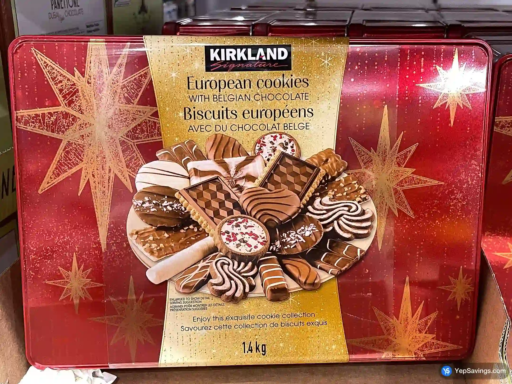 Costco KIRKLAND SIGNATURE EUROPEAN COOKIES 1.4 kg - Canada (ITM 131166)