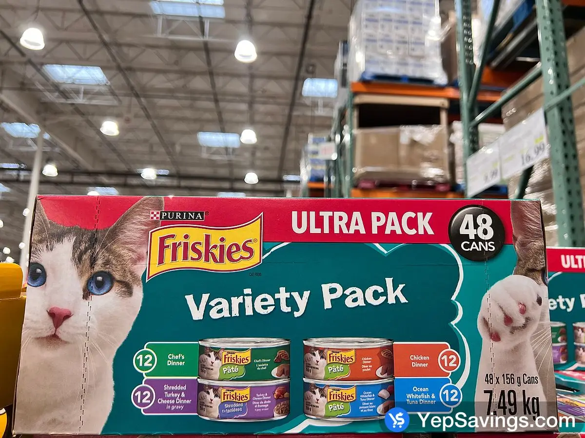 Friskies wet cat food clearance costco