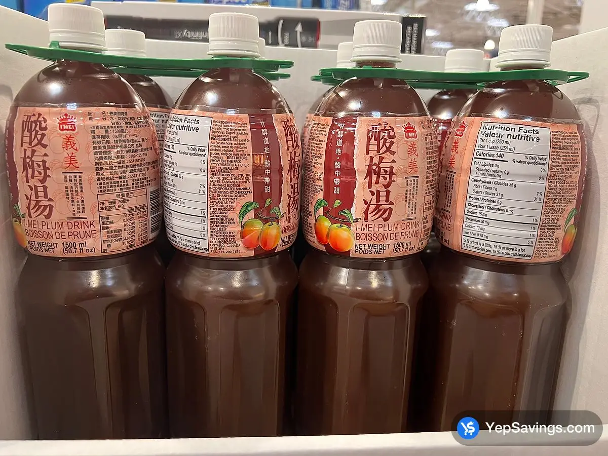 Costco I - MEI PLUM DRINK 2 x 1.5 L - Canada (ITM 3001236)