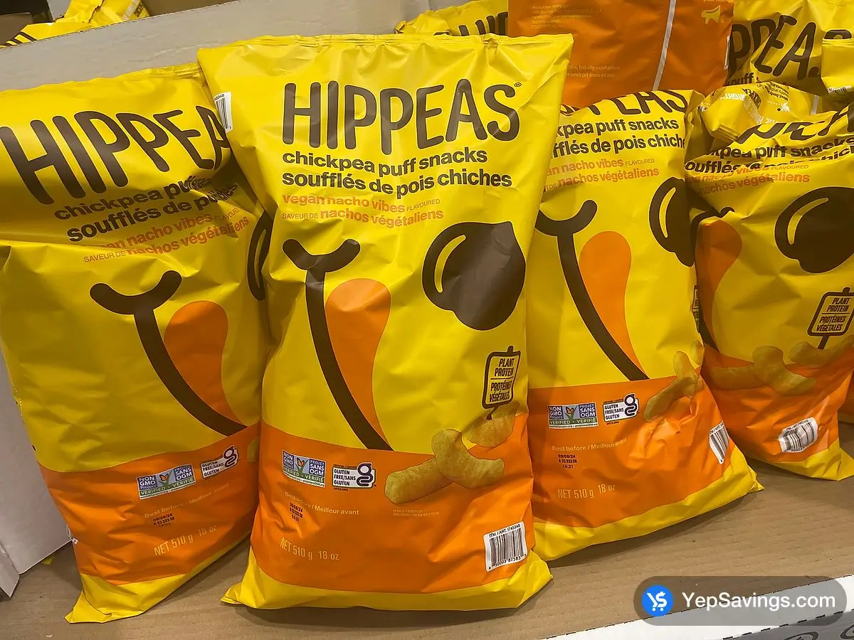 HIPPEAS CHICKPEA PUFFS NACHO VIBES 510 g ITM 1745348 at Costco