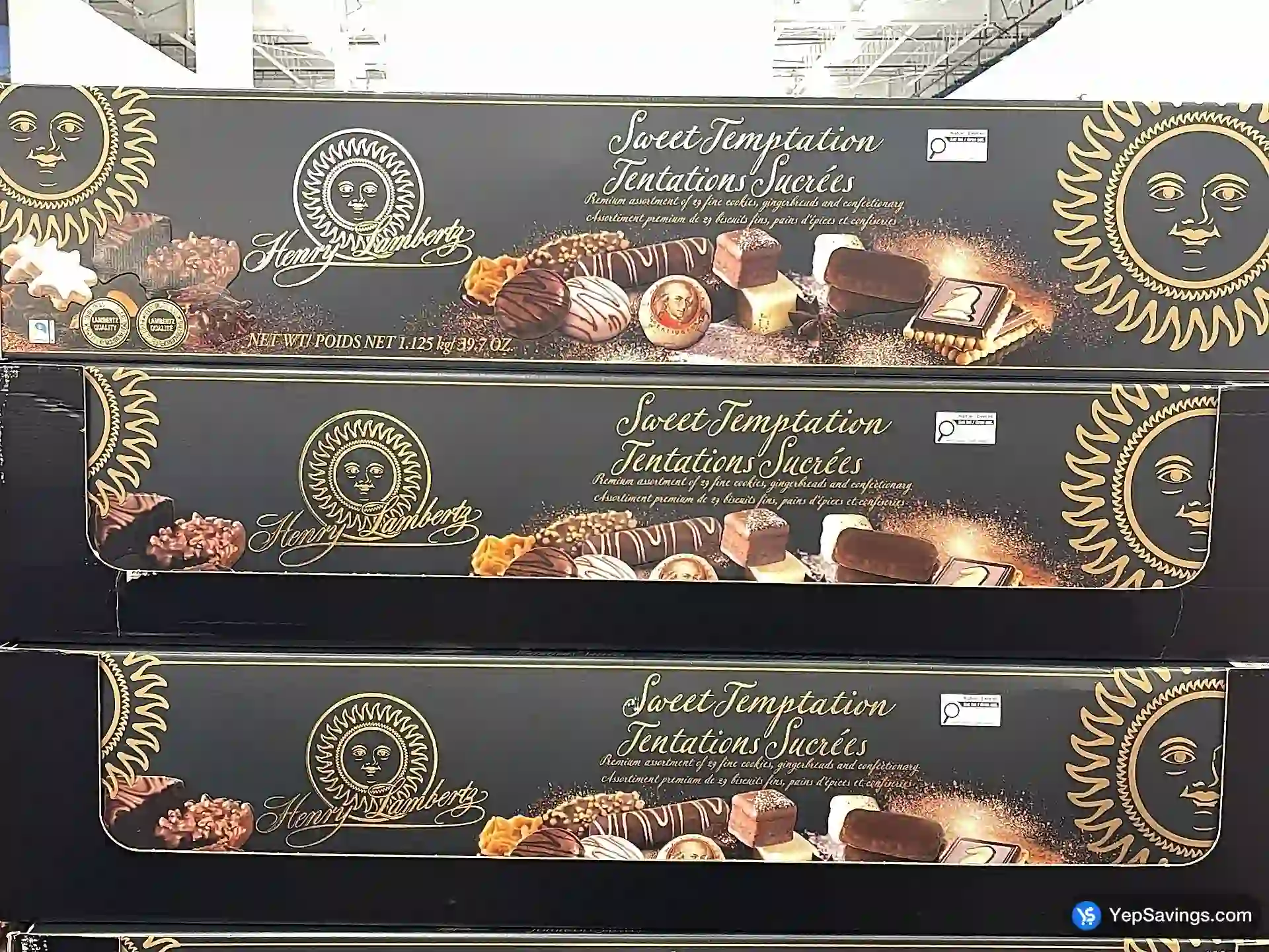 Costco HENRY LAMBERTZ SWEET TEMPTATIONS 1125 g - Canada (ITM 1830544)