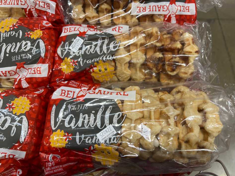 Costco BEL GAUFRE WAFFLES 15 g - Canada (ITM 100721)