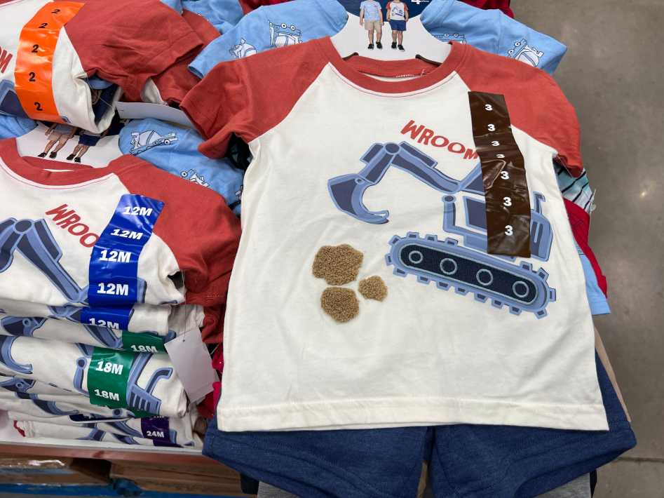 PEKKLE 4PC PLAYWEAR SET 12 TODDLER SIZES 12M - 5 ITM 2763455 at Costco