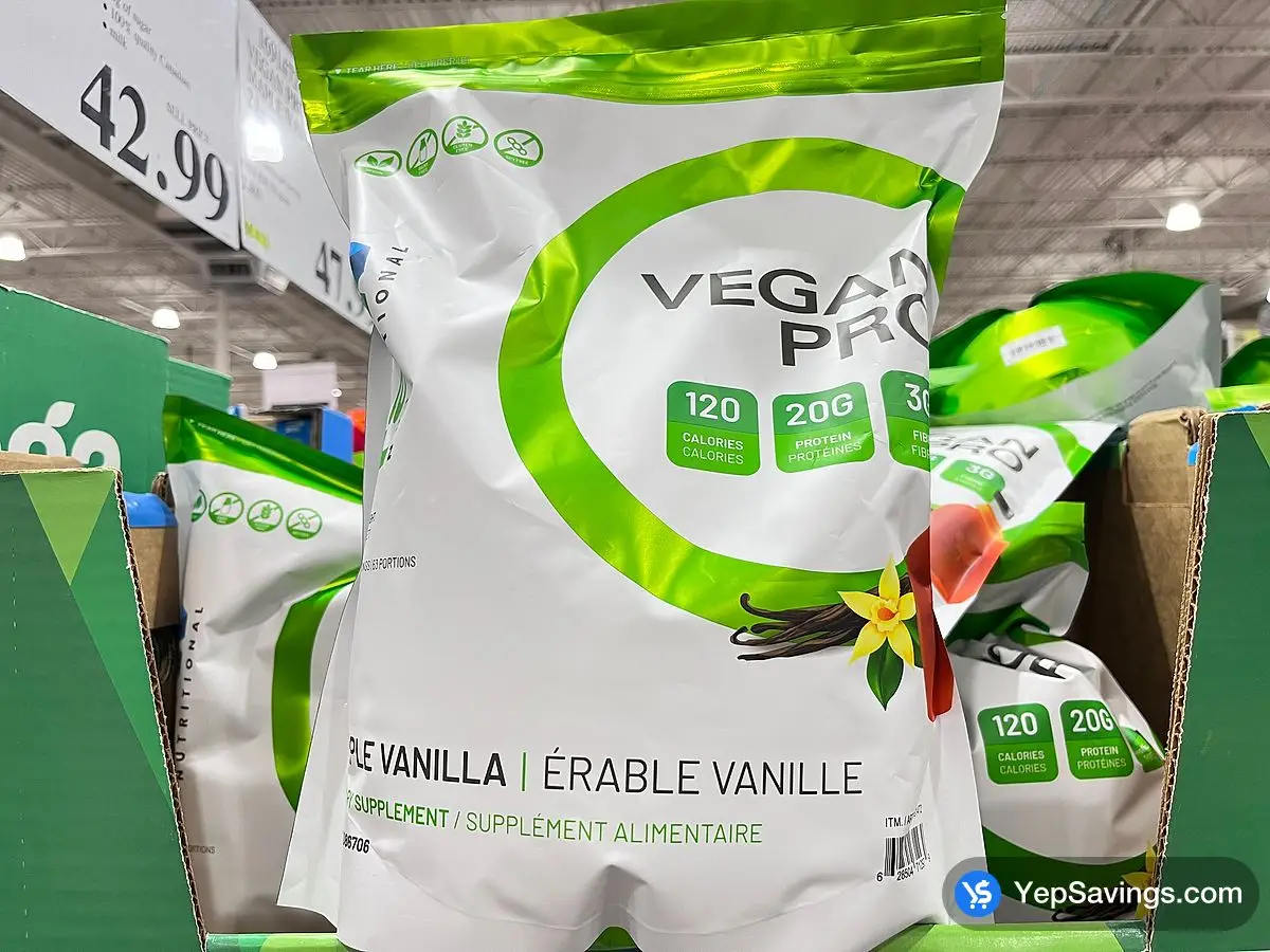 Costco VEGAN PRO MAPLE VANILLA 2 kg - Canada (ITM 1691472)