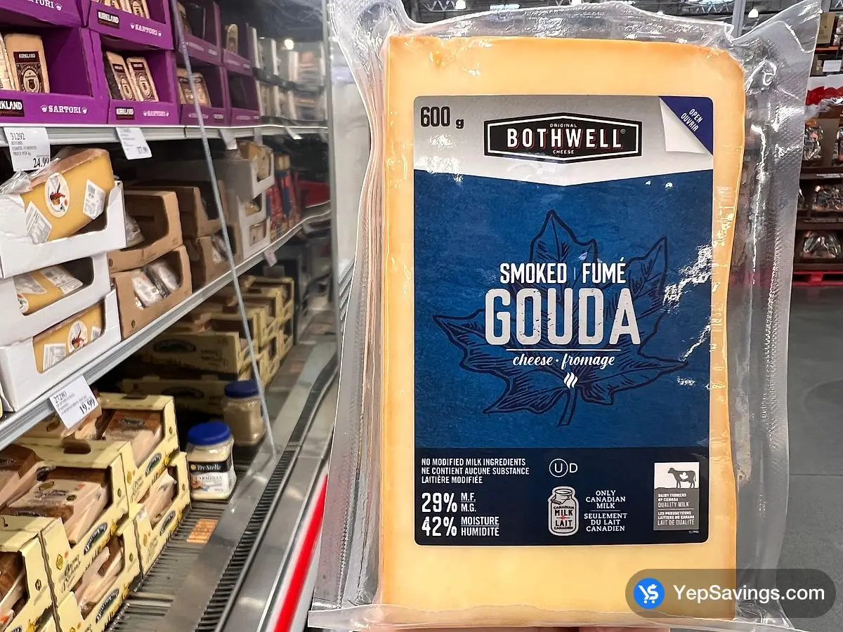 BOTHWELL SMOKED GOUDA 600 g ITM 419542 at Costco