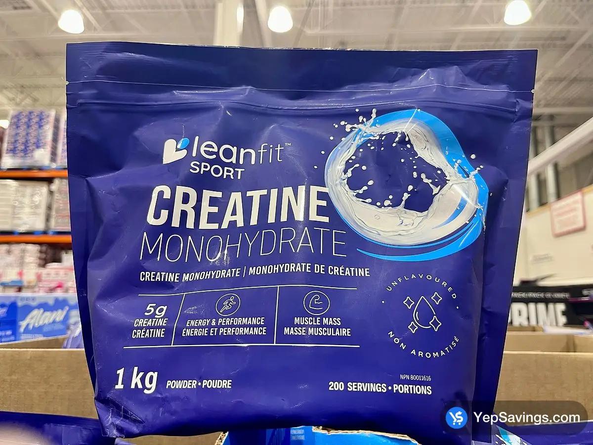 Costco LEANFIT SPORT CREATINE MONOHYDRATE 1kg - Canada (ITM 1832385)