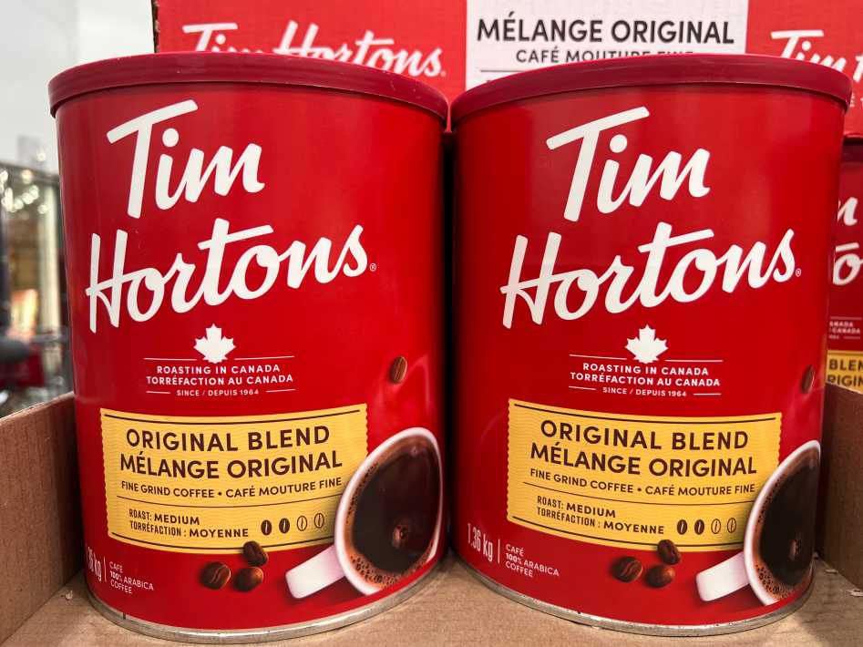 TIM HORTONS ORIGINAL BLEND COFFEE 1.36 kg ITM 1019209 at Costco