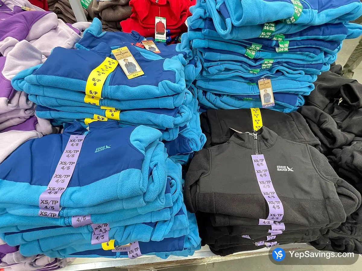 Costco EDDIE BAUER FULL ZIP JACKET BOYS SIZES XS - XL - Canada (ITM 1746588)