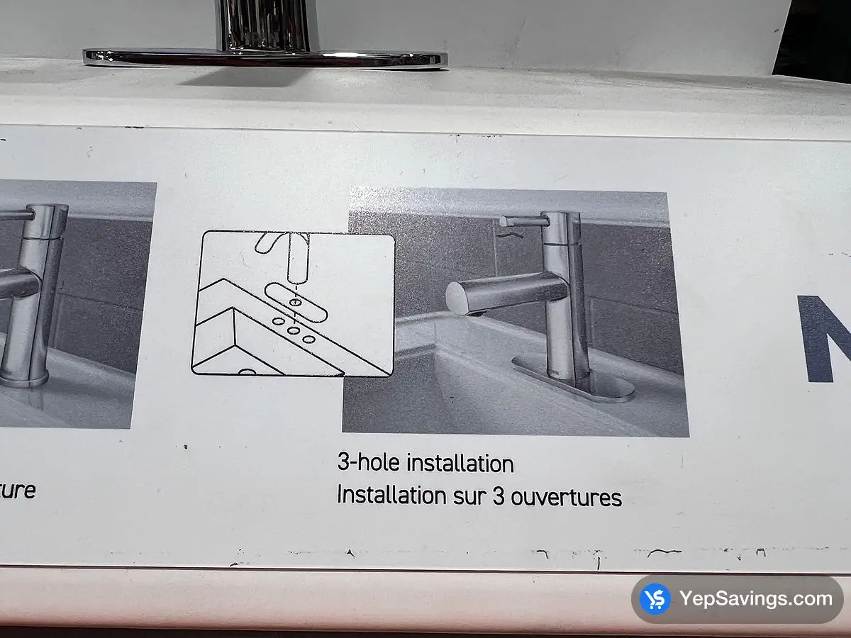 Costco MOEN BATHROOM FAUCET ZANETA Optional - Canada (ITM 1617292)