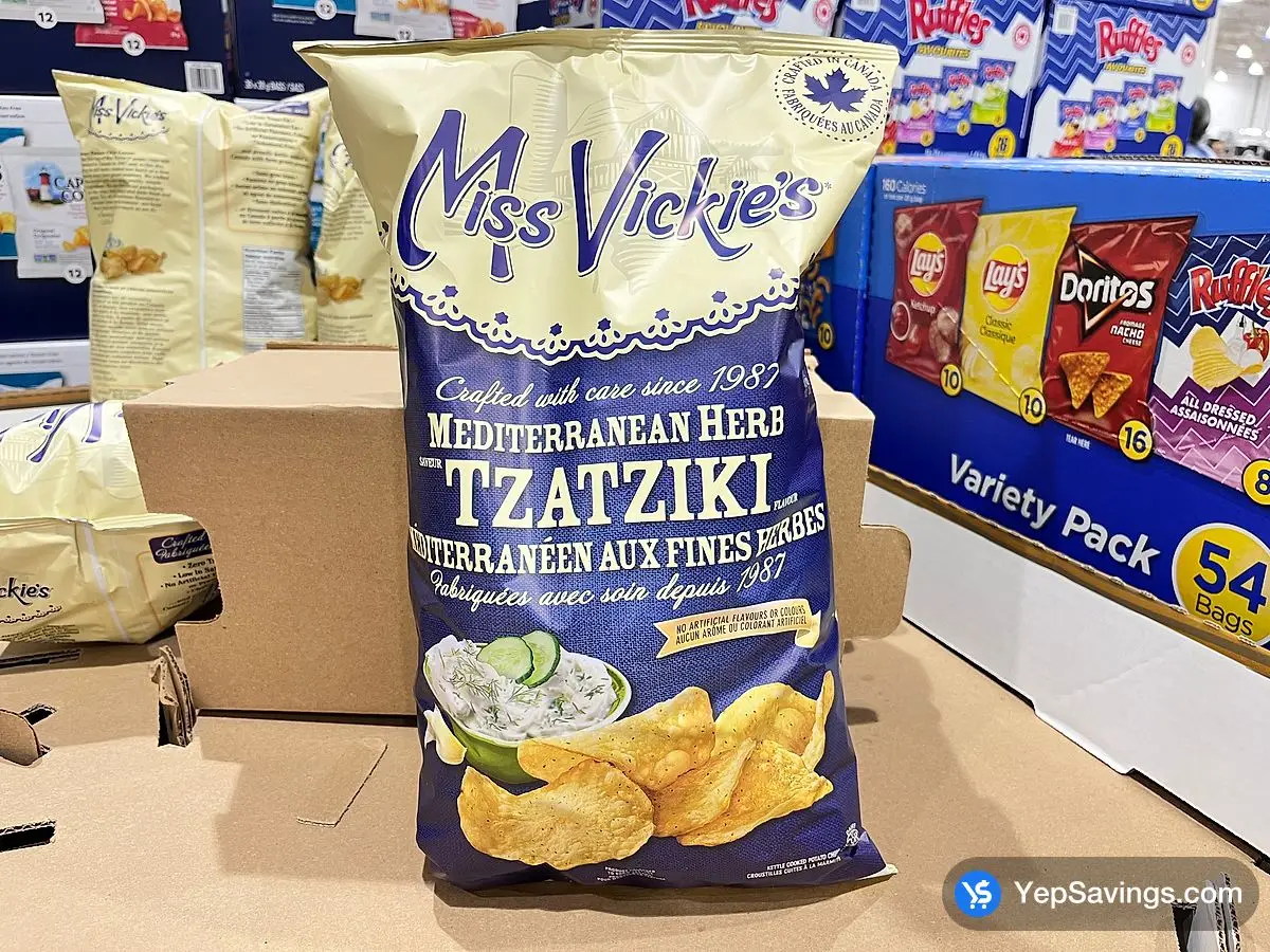 Costco MISS VICKIE'S MEDITERRANEAN TZATZIKI 572 g - Canada (ITM 1896555)