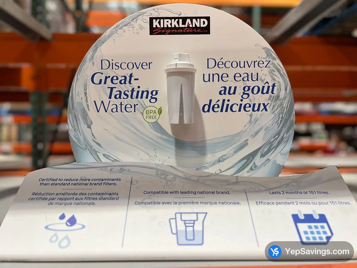 Costco KIRKLAND SIGNATURE WATER FILTER CARTRIDGE PACK OF 10 - Canada (ITM 1276702)