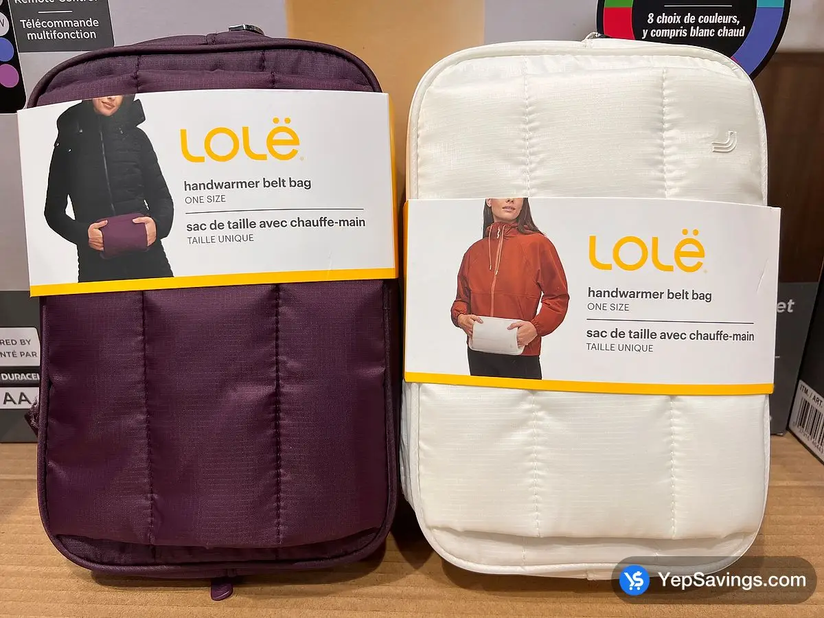 Costco LOLË HANDWARMER BELT BAG ONE SIZE - Canada (ITM 1811718)