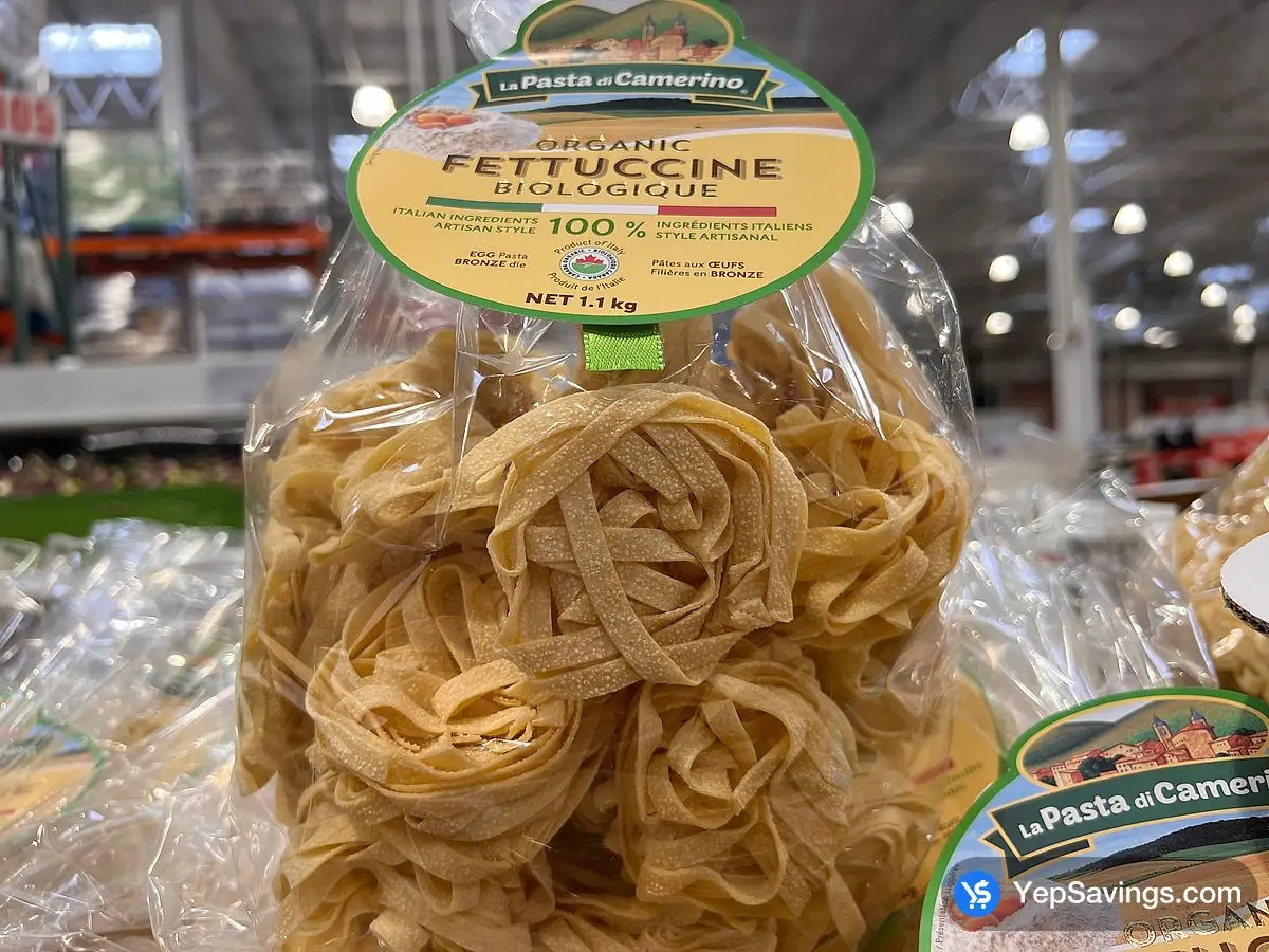 Costco LA PASTA DI CAMERINO EGG FETTUCCINE 1.1 kg - Canada (ITM 1485483)