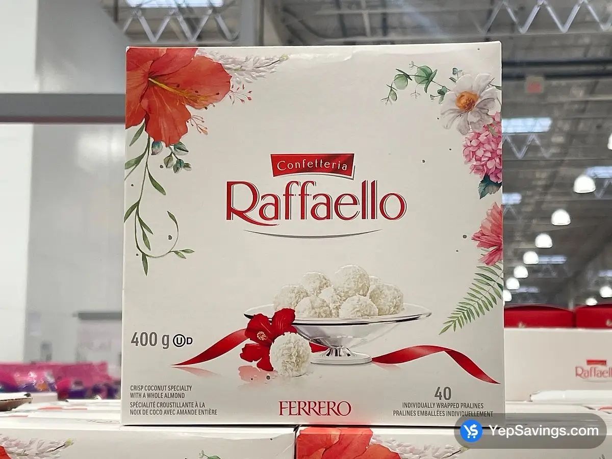 Costco FERRERO CONFETTERIA RAFFAELLO 400 g - Canada (ITM 1841967)