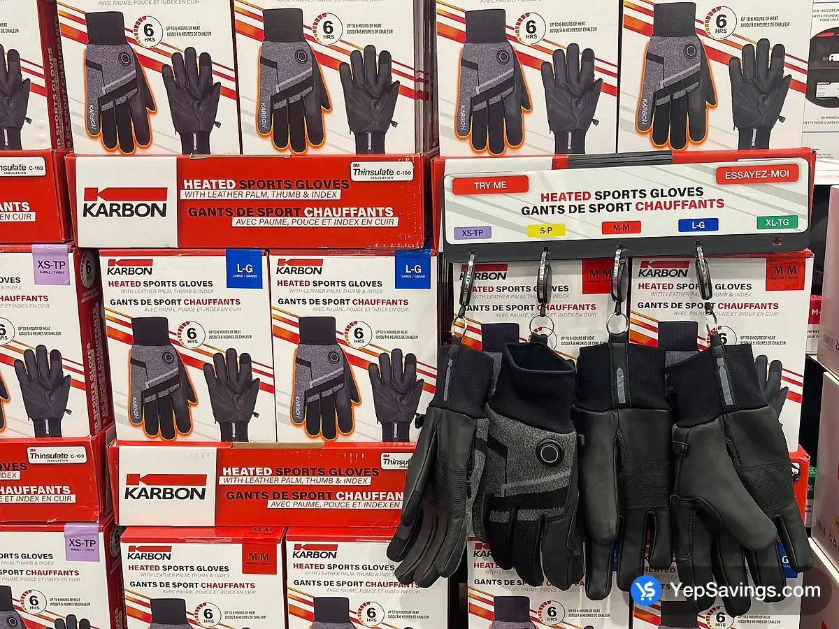 Costco KARBON 3D HYBRID GLOVE SIZE XS - XL - Canada (ITM 1819612)