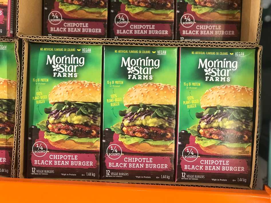 MORNINGSTAR FARMS BLACK BEAN BURGER 12 X 120 g ITM 5399682 at Costco