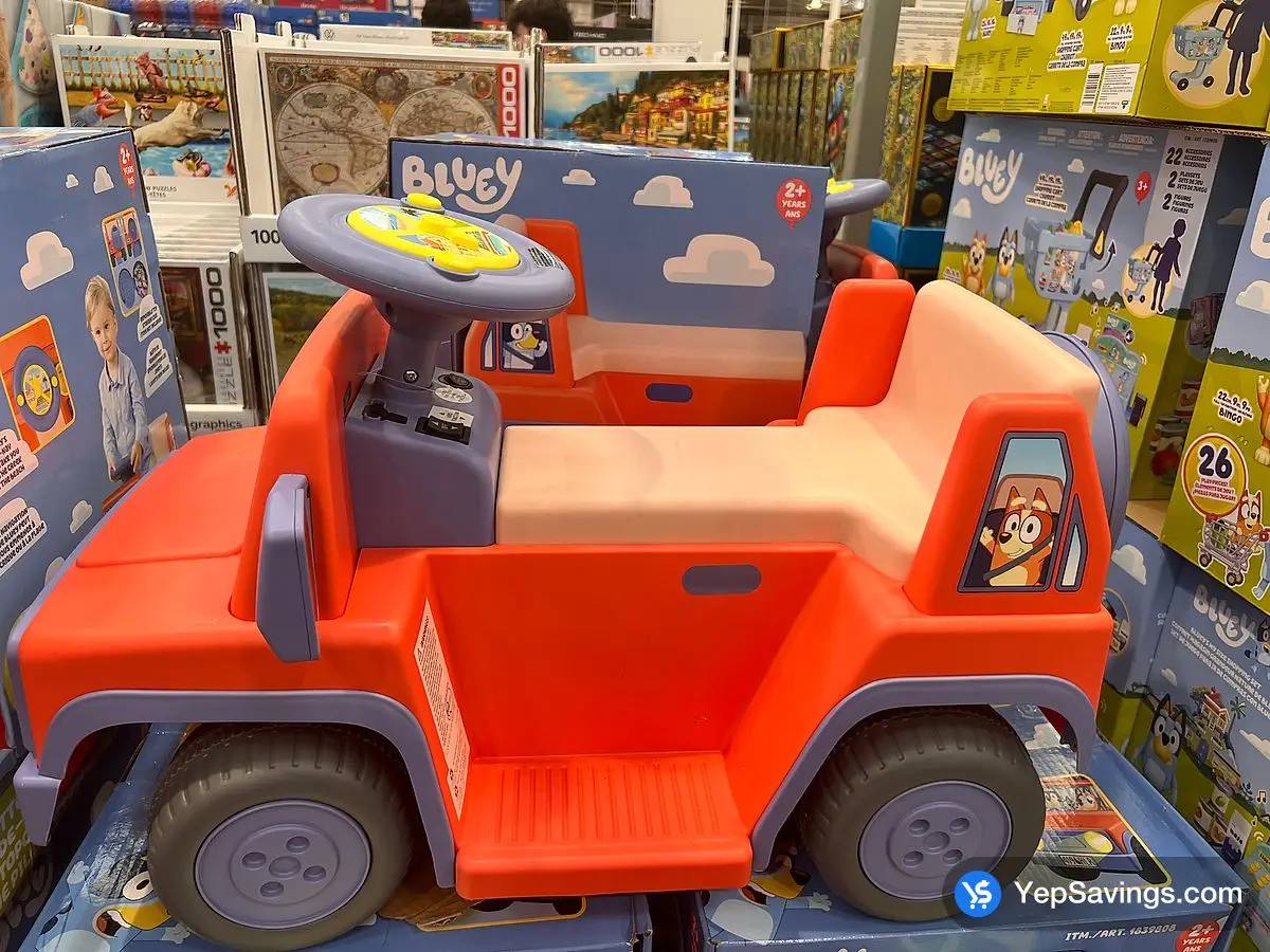 Costco BLUEY 6 VOLT BATTERY RIDE - ON TOY - Canada (ITM 1839808)