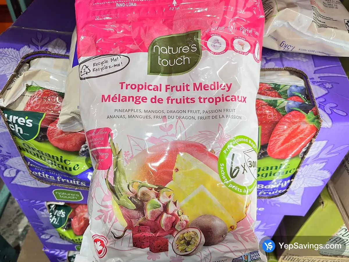 NATURE'S TOUCH TROPICAL FRUIT MEDLEY 1.8 kg ITM 2240915 at Costco