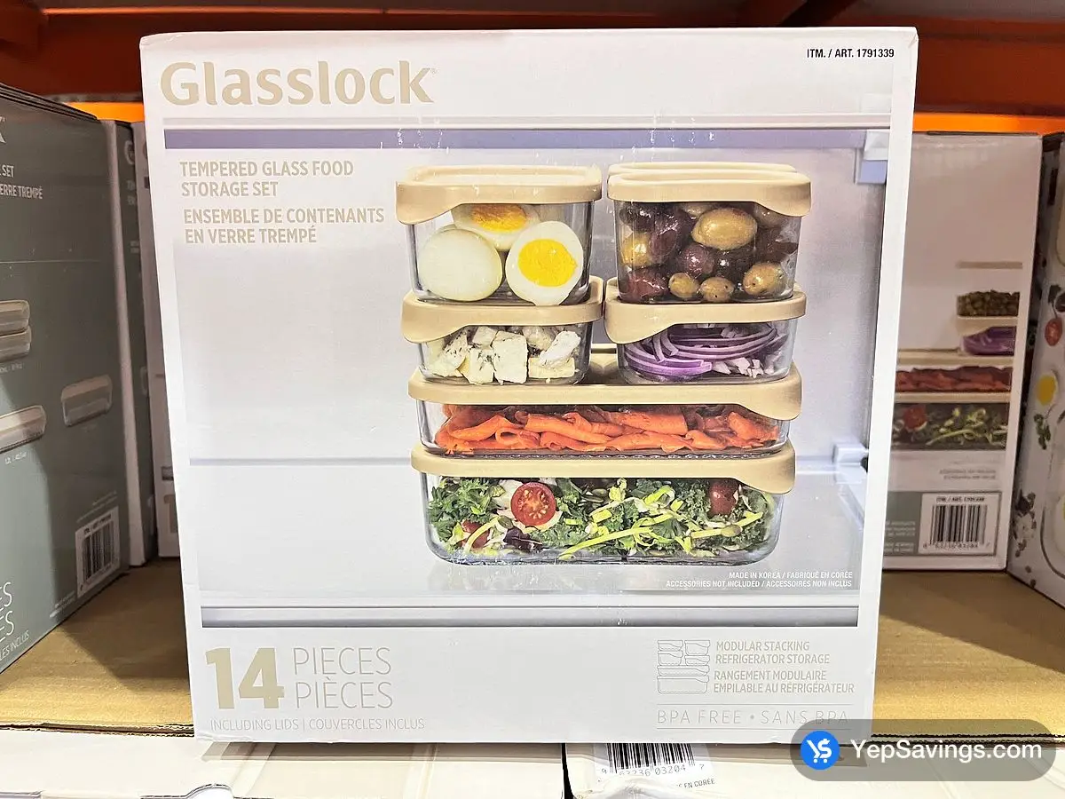 Costco GLASSLOCK GLASS STORAGE 14 PIECES - Canada (ITM 1791339)