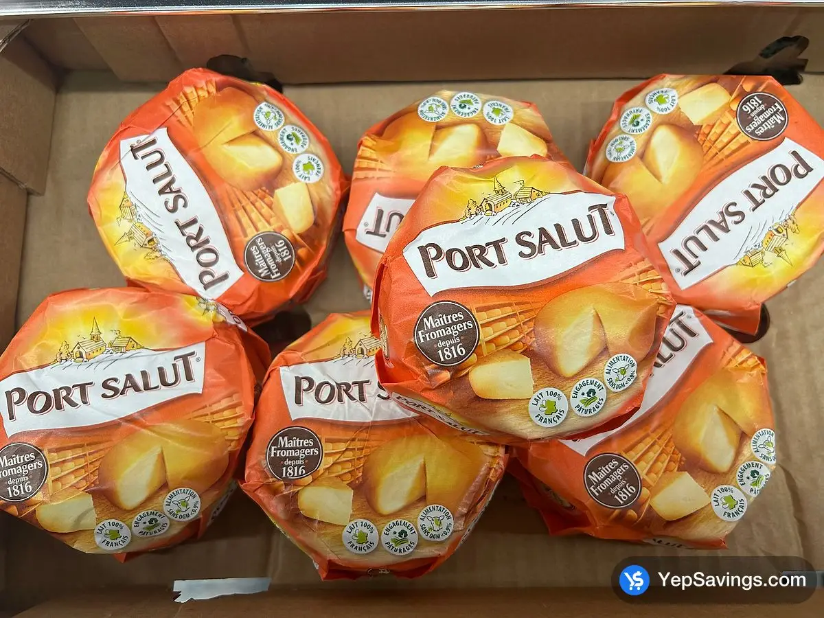 Costco PORT SALUT SEMI SOFT CHEESE 300 g - Canada (ITM 94523)