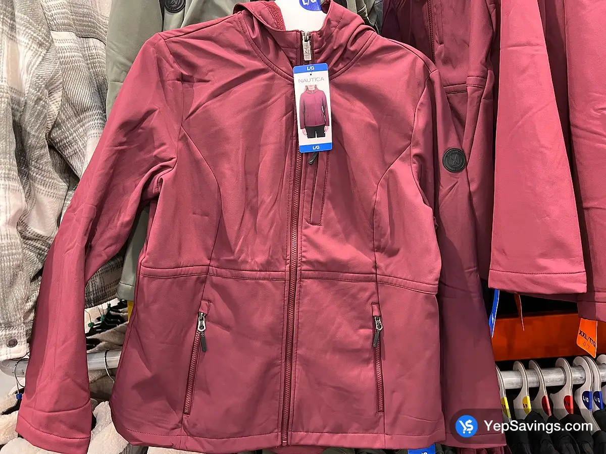 NAUTICA SOFTSHELL JACKET + LADIES SIZES M - XXL ITM 4152000 at Costco