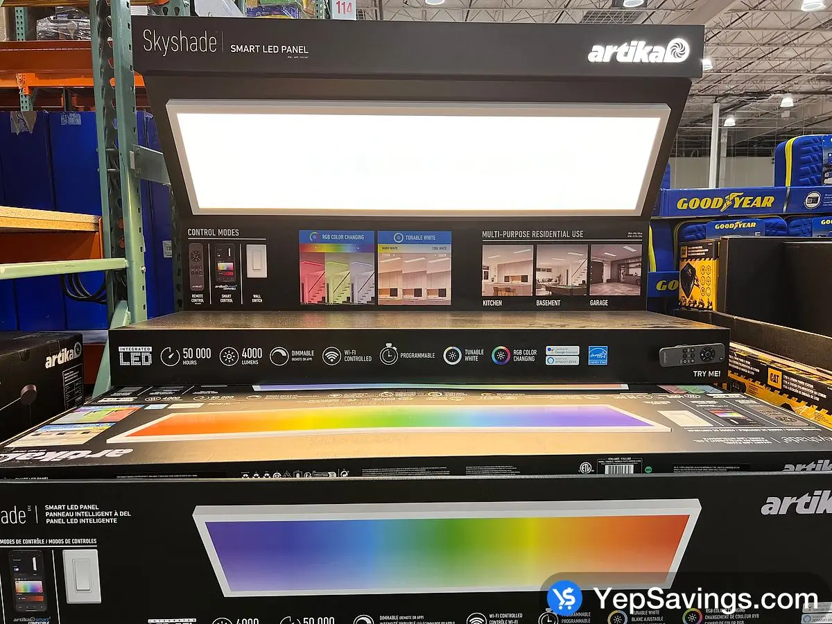 ARTIKA SKYSHADE FLAT PANEL  ITM 1741107 at Costco