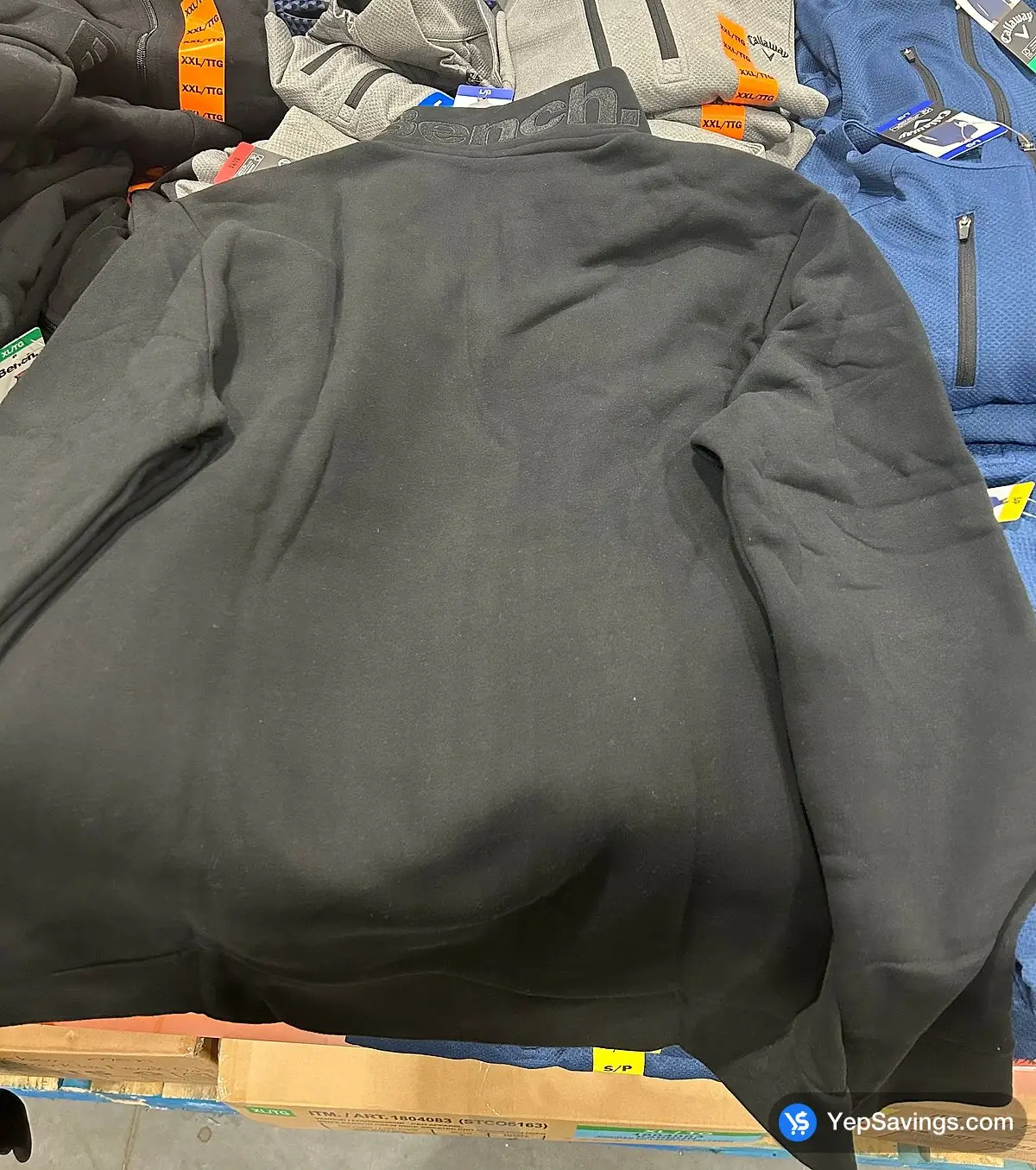 Costco BENCH FULL ZIP JACKET XXL + MENS SIZES S - XXL - Canada (ITM 1832053)