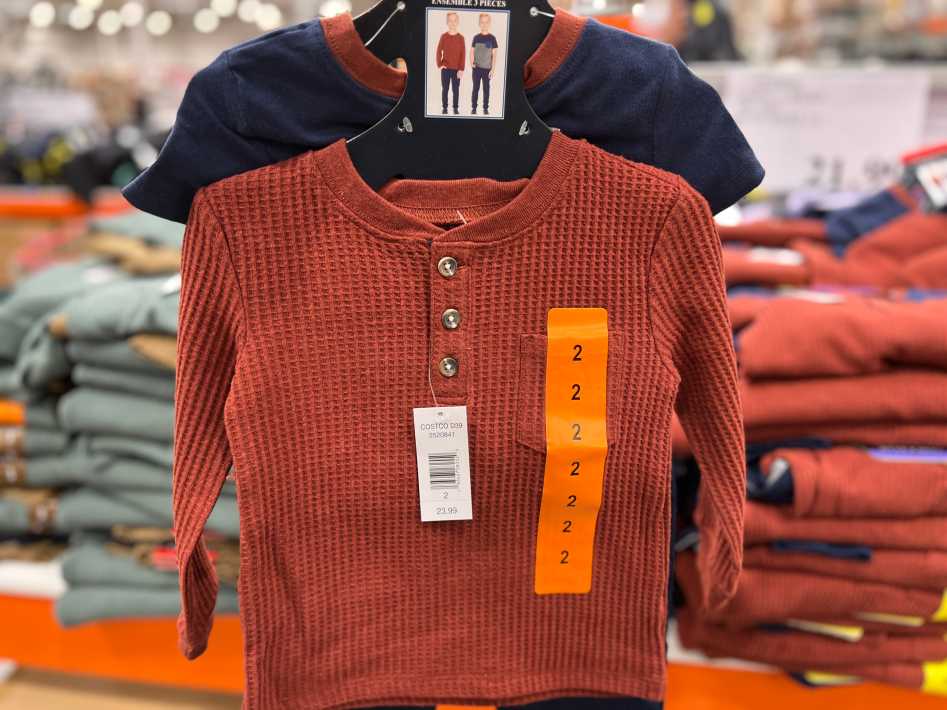 Costco ANDY + EVAN 3PC SET BOYS SIZES 2-8 - Canada (ITM 2520841)
