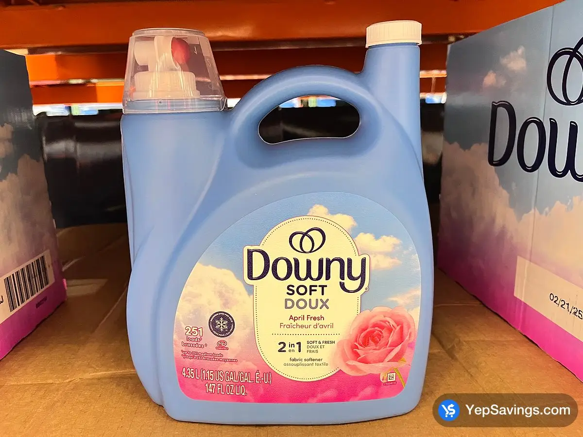 Costco DOWNY FABRIC SOFTENER 251 WASHLOADS - Canada (ITM 1833033)