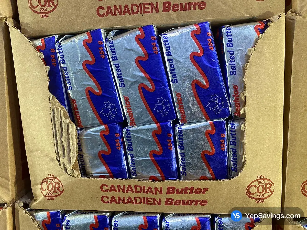Costco BEATRICE SALTED BUTTER 454 g - Canada (ITM 448)